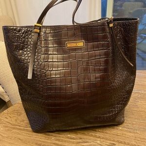 Unique Crocodile Oversized Michael Kors Tote